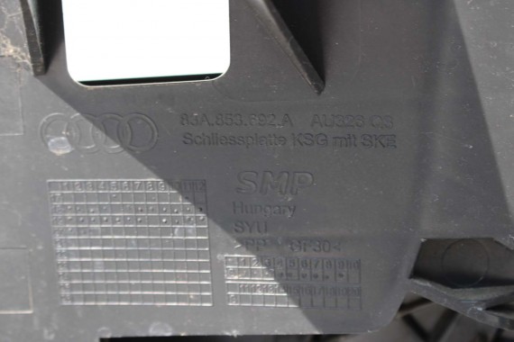 AUDI Q3 83A II PRZÓD maska błotniki zderzak pas przedni lampy wzmocnienie błotnik lampa FULL B9B9 LX5E Kosmosblau Niebieski F3