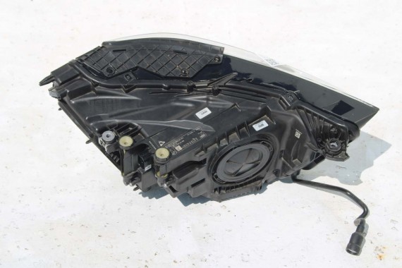 AUDI Q3 83A II PRZÓD maska błotniki zderzak pas przedni lampy wzmocnienie błotnik lampa FULL B9B9 LX5E Kosmosblau Niebieski F3