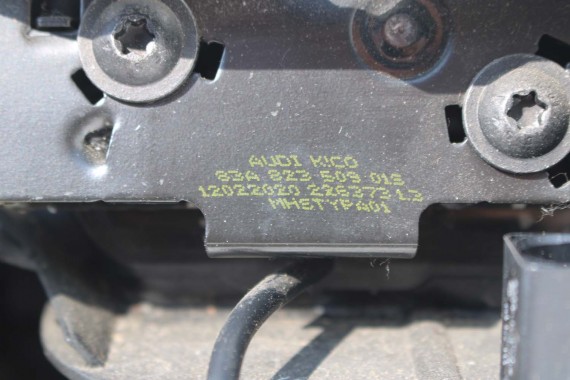 AUDI Q3 83A II PRZÓD maska błotniki zderzak pas przedni lampy wzmocnienie błotnik lampa FULL B9B9 LX5E Kosmosblau Niebieski F3
