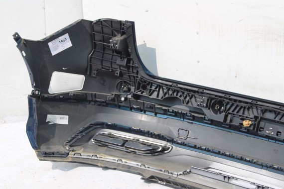 AUDI Q3 83A II TYŁ ZDERZAK + KLAPA BAGAŻNIKA + LAMPY lampa tylny Matrix B9B9 LX5E Kosmosblau Niebieski F3 83A827025 83A807511