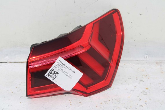 AUDI Q3 83A II TYŁ ZDERZAK + KLAPA BAGAŻNIKA + LAMPY lampa tylny Matrix B9B9 LX5E Kosmosblau Niebieski F3 83A827025 83A807511
