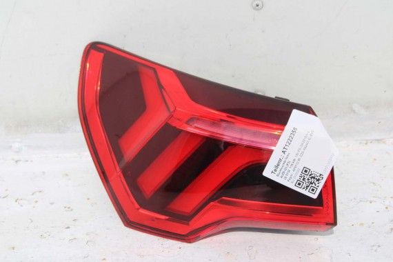AUDI Q3 83A II TYŁ ZDERZAK + KLAPA BAGAŻNIKA + LAMPY lampa tylny Matrix B9B9 LX5E Kosmosblau Niebieski F3 83A827025 83A807511