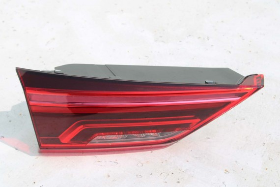 AUDI Q3 83A II TYŁ ZDERZAK + KLAPA BAGAŻNIKA + LAMPY lampa tylny Matrix B9B9 LX5E Kosmosblau Niebieski F3 83A827025 83A807511