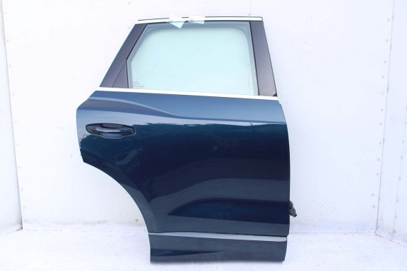 AUDI Q3 II 83A DRZWI PRAWE PRZÓD + TYŁ STRONA PRAWA przednie + tylne 2 sztuki B9B9 LX5E Kosmosblau Niebieski 83A831052 83A833052