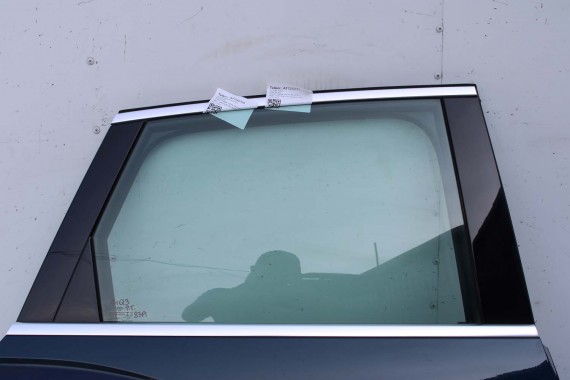 AUDI Q3 II 83A DRZWI PRAWE PRZÓD + TYŁ STRONA PRAWA przednie + tylne 2 sztuki B9B9 LX5E Kosmosblau Niebieski 83A831052 83A833052