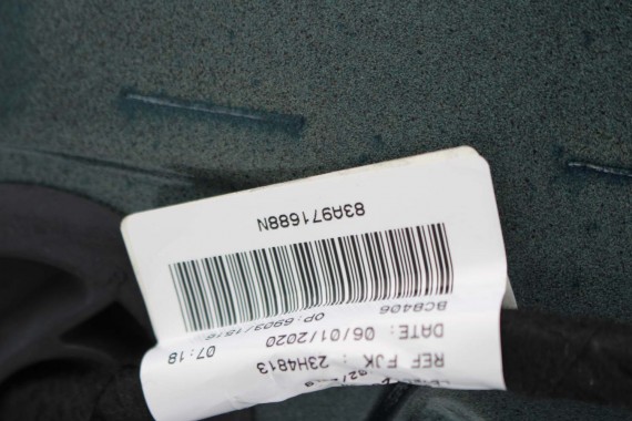 AUDI Q3 II 83A DRZWI PRAWE PRZÓD + TYŁ STRONA PRAWA przednie + tylne 2 sztuki B9B9 LX5E Kosmosblau Niebieski 83A831052 83A833052