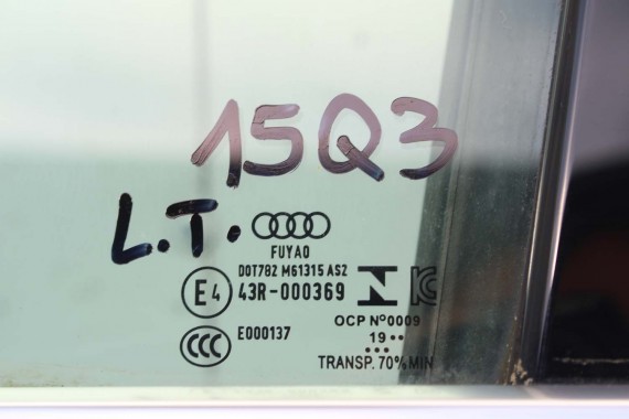 AUDI Q3 II 83A DRZWI LEWE PRZÓD + TYŁ STRONA LEWA przednie + tylne 2 sztuki 2Y2Y LS9R Gletscherweiss Biały 83A831051 83A833051
