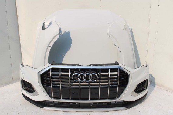 AUDI Q3 83A II PRZÓD maska błotniki zderzak pas przedni lampy wzmocnienie błotnik lampa Matrix 2Y2Y LS9R Gletscherweiss Biały F3