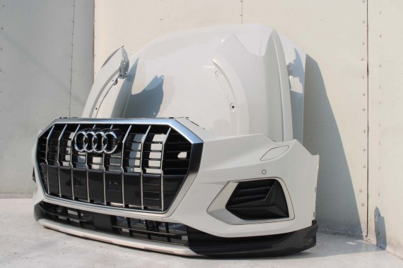 AUDI Q3 83A II PRZÓD maska błotniki zderzak pas przedni lampy wzmocnienie błotnik lampa Matrix 2Y2Y LS9R Gletscherweiss Biały F3