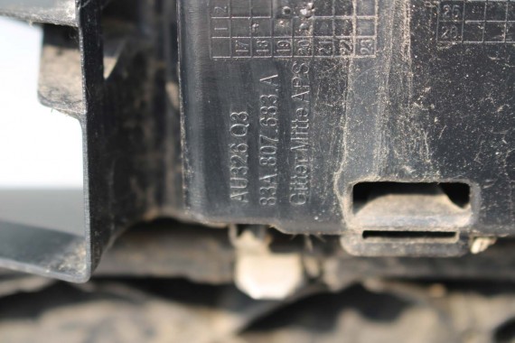 AUDI Q3 83A II PRZÓD maska błotniki zderzak pas przedni lampy wzmocnienie błotnik lampa Matrix 2Y2Y LS9R Gletscherweiss Biały F3