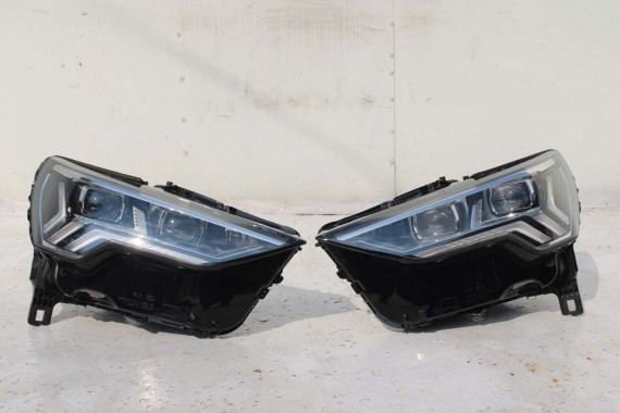 AUDI Q3 83A II PRZÓD maska błotniki zderzak pas przedni lampy wzmocnienie błotnik lampa Matrix 2Y2Y LS9R Gletscherweiss Biały F3