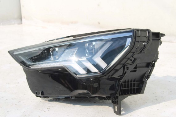 AUDI Q3 83A II PRZÓD maska błotniki zderzak pas przedni lampy wzmocnienie błotnik lampa Matrix 2Y2Y LS9R Gletscherweiss Biały F3