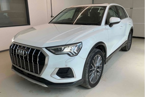 AUDI Q3 83A II PRZÓD maska błotniki zderzak pas przedni lampy wzmocnienie błotnik lampa Matrix 2Y2Y LS9R Gletscherweiss Biały F3
