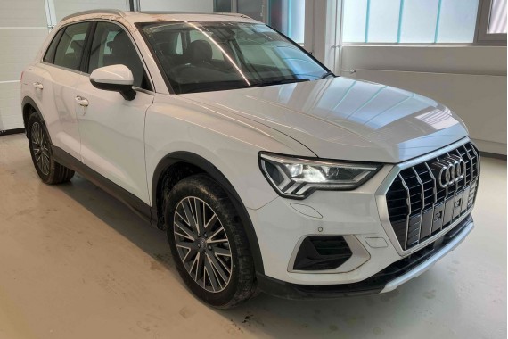AUDI Q3 83A II PRZÓD maska błotniki zderzak pas przedni lampy wzmocnienie błotnik lampa Matrix 2Y2Y LS9R Gletscherweiss Biały F3