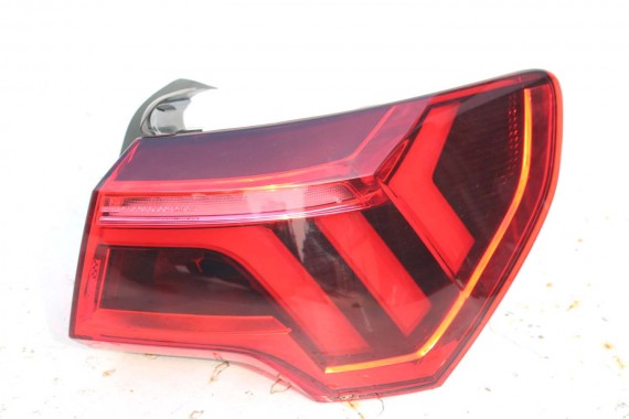 AUDI Q3 83A II TYŁ ZDERZAK + KLAPA BAGAŻNIKA + LAMPY lampa tylny Matrix 2Y2Y LS9R Gletscherweiss Biały F3 83A827025 83A807511