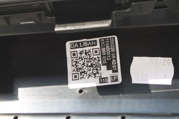 AUDI Q3 83A II FOTELE KOMPLET FOTELI siedzeń siedzenia tapicerka skóra czarne F3 N1M Leder/Kunstleder mono.pur 550-Kombination