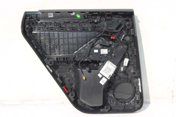 AUDI Q3 83A II FOTELE KOMPLET FOTELI siedzeń siedzenia tapicerka skóra czarne F3 N1M Leder/Kunstleder mono.pur 550-Kombination