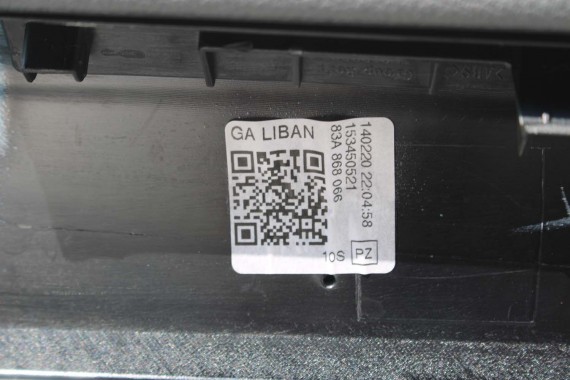 AUDI Q3 83A II FOTELE KOMPLET FOTELI siedzeń siedzenia tapicerka skóra czarne F3 N1M Leder/Kunstleder mono.pur 550-Kombination