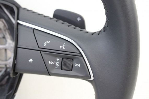 AUDI Q3 83A KIEROWNICA 83A419091F 83A 419 091 F MJM czarny skóra 83A419091F MULTI + BIEGI 83A419091F 83A419091F  83A419091F