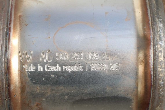 VW TIGUAN II AUDI Q3 KATALIZATOR 5QA131701B 5QA253059EL benzyna 1.4 TSi 5QA131690 RURA WYDECHOWA 83A 5QA 131 690 5QA254500C