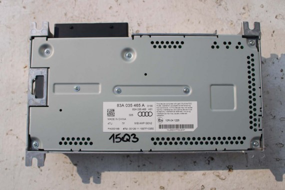 AUDI Q3 GŁOŚNIKI + WZMACNIACZ 83A035456A 83A035399A 83A035415B 83A035411A 83A035382A GŁOŚNIK TUBA BANG&Olufsen ZESTAW GŁOŚNIKÓW