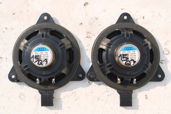 AUDI Q3 GŁOŚNIKI + WZMACNIACZ 83A035456A 83A035399A 83A035415B 83A035411A 83A035382A GŁOŚNIK TUBA BANG&Olufsen ZESTAW GŁOŚNIKÓW