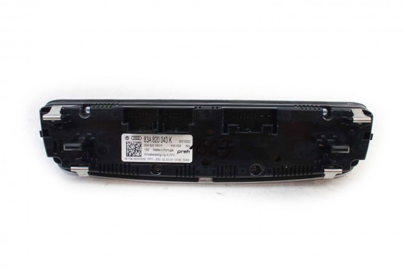 AUDI Q3 PANEL KLIMATYZACJI KLIMY 83A820043K 83A 820 043 K moduł sterownik nawiewu 83A 83A820043K 83A820043F 83A820043K 83A820043