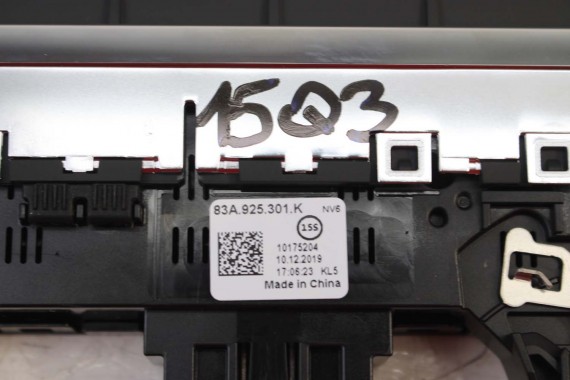 AUDI Q3 PANEL Z PRZYCISKAMI PRZYCISKI 83A925301K 83A 925 301 K przycisk 83A925301K 83A925301K F3 83A925301K 83A925301 83A925301K