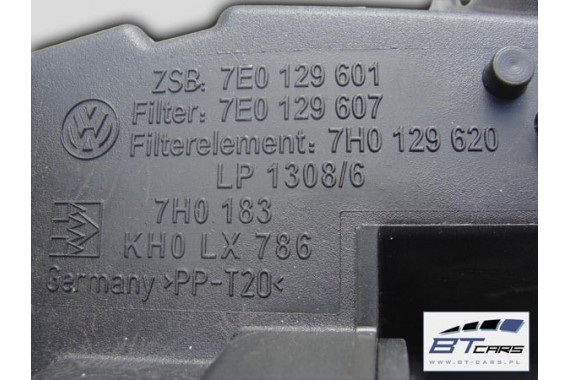 VW T5 T6 FILTR OBUDOWA POWIETRZA 7E0129601 7E0129607 TRANSPORTER 7E0 129 601 7E0 129 607 7H 2.0 TDi diesel 7E0129601 7E0129607