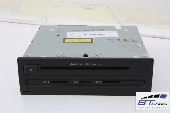 AUDI A8 CZYTNIK DVD 4H0035770C 4H0035770L KARTY SD SIM MMI 3G+ 4H0035770C 4H0035770L 4H0035770C 4H0035770L 4H0035770  4H0035770