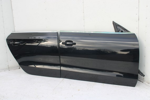 AUDI A5 SPORTBACK DRZWI PRAWE PRZÓD + TYŁ STRONA PRAWA przednie + tylne 2 sztuki 8T 8T8 0E0E 	LY9T Mythosschwarz metallic Czarny