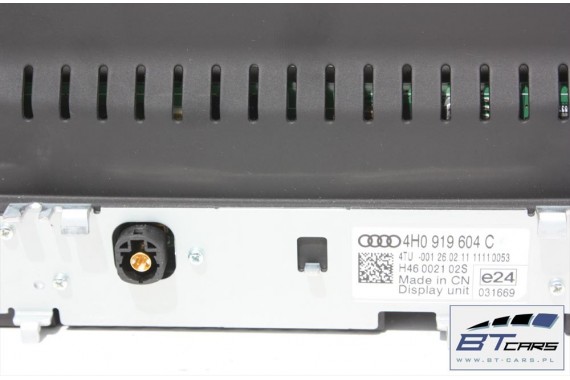 AUDI A8 MONITOR 8'' WYSWIETLACZ LCD CALI 4H0919604C 4H0919604D 4H0919604E 4H0919604B 4H0919604G 4H0919604H 4H0919604F 4H0919604