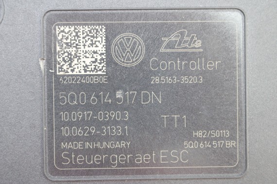 AUDI Q3 VW POMPA ABS 5Q0614517DN hamulcow 5Q0 614 517 DN FL LIFT agregat BEF SKODA 5Q0614517DN SKODA SEAT 5Q0614517DN 5Q0614517