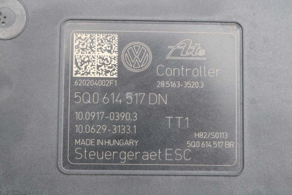AUDI Q3 VW POMPA ABS 5Q0614517DN hamulcow 5Q0 614 517 DN FL LIFT agregat BEF SKODA 5Q0614517DN SKODA SEAT 5Q0614517DN 5Q0614517