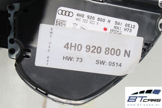 AUDI A8 ZEGARY LICZNIKI BENZYNA HYBRID 4H0920800N 4H0920800NX 4H0 920 800 N ZEGAR HYBRYDOWY HYBRYDA FSI 4H 4H0920800N J0R920800L