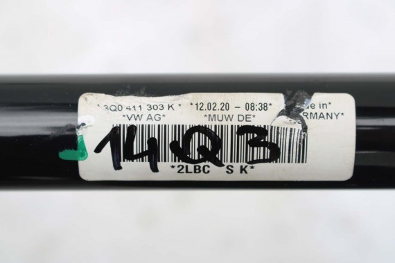 AUDI Q3 VW DRĄŻEK STABILIZATORA 3Q0411303K DRĄŻEK PRZÓD PRZEDNI STABILIZATOR 3Q0 411 303 K 3Q0411303K 3Q0411303K 3Q0411303K