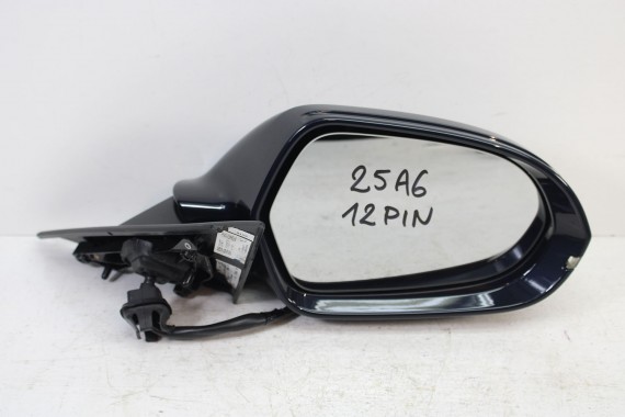 AUDI A6 LUSTERKO DRZWI PRAWE 12pin LY9T 4G zewnętrzne 12 pinów kabli W1W1 LX5R 4G1857410AB 4G1857410AE 4G1857410BE Niebieski