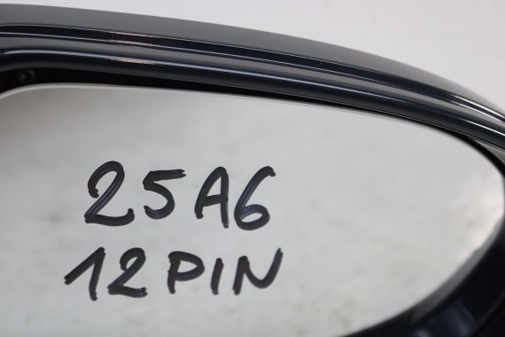 AUDI A6 LUSTERKO DRZWI PRAWE 12pin LY9T 4G zewnętrzne 12 pinów kabli W1W1 LX5R 4G1857410AB 4G1857410AE 4G1857410BE Niebieski