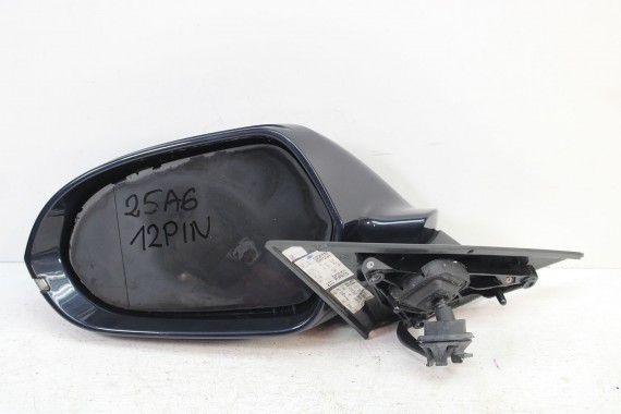 AUDI A6 LUSTERKO DRZWI LEWE 12pin LY9T 4G zewnętrzne 12 pinów kabli W1W1 LX5R 4G1857409AB 4G1857409AE 4G1857409BENiebieski
