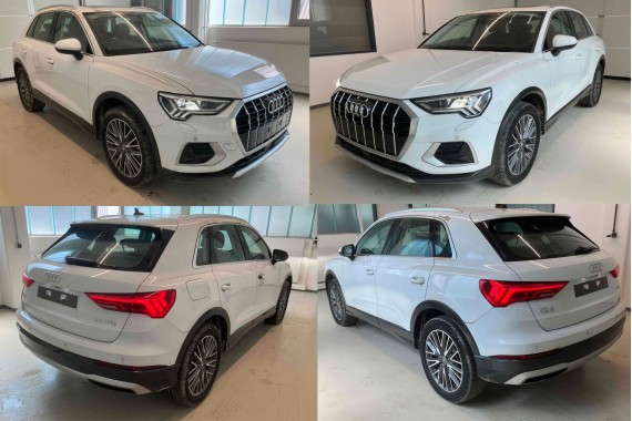 AUDI Q3 LAMPKA PODSUFITKI KABINY 8V0947111B oświetlenie LED 8V0 947 111 B Kolor ET1 kryształowo srebrny 8X 8V 8U 83A 8V0947111B