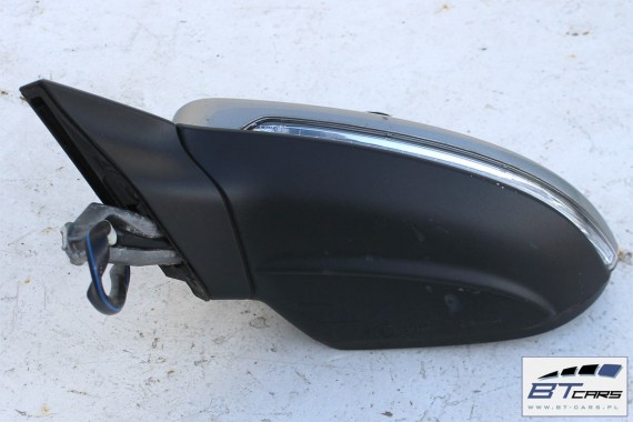 VW GOLF 7 VII LUSTERKO ZEWNĘTRZNE DRZWI LEWE 6 PIN 6pin 5G LB7W - srebrny (tungsten silver metallic) pinów kabli przewodów