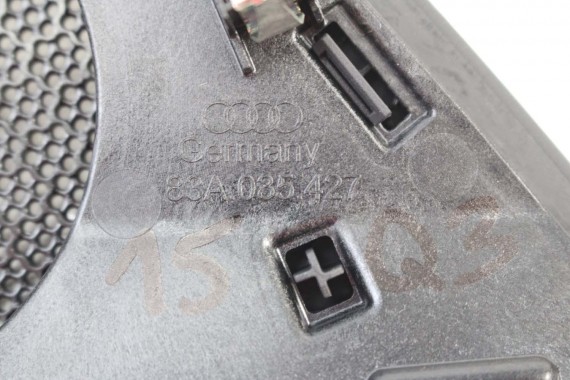 AUDI Q3 GŁOŚNIKI + WZMACNIACZ 83A035456A 83A035399A 83A035415B 83A035411A 83A035382A GŁOŚNIK TUBA BANG&Olufsen ZESTAW GŁOŚNIKÓW