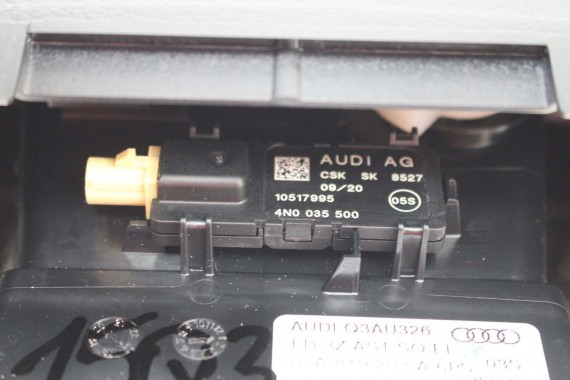 AUDI Q3 WYKOŃCZENIE TUNELU ŚRODKOWEGO 83A819203A 83A864376 6PS - czarny (soul) F3 wlot WLOTY 83A 864 376 83A864376C 83A819203