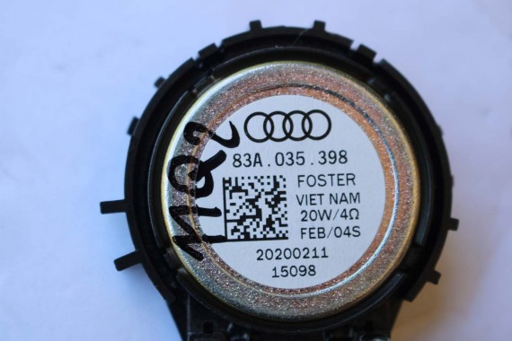 AUDI Q2 Q3 GŁOŚNIKI ZESTAW GŁOŚNIKÓW 83A035399 83A035415 83A035411 83A035398 8V0035382D FL LIFT GŁOŚNIK TUBA A1 A3 83A 035 411