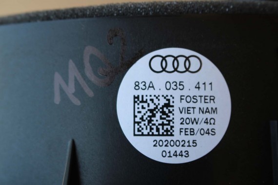 AUDI Q2 Q3 GŁOŚNIKI ZESTAW GŁOŚNIKÓW 83A035399 83A035415 83A035411 83A035398 8V0035382D FL LIFT GŁOŚNIK TUBA A1 A3 83A 035 411