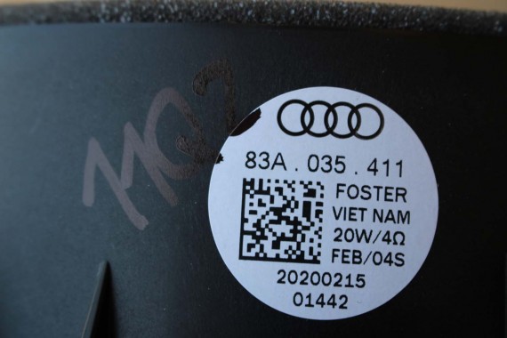 AUDI Q2 Q3 GŁOŚNIKI ZESTAW GŁOŚNIKÓW 83A035399 83A035415 83A035411 83A035398 8V0035382D FL LIFT GŁOŚNIK TUBA A1 A3 83A 035 411