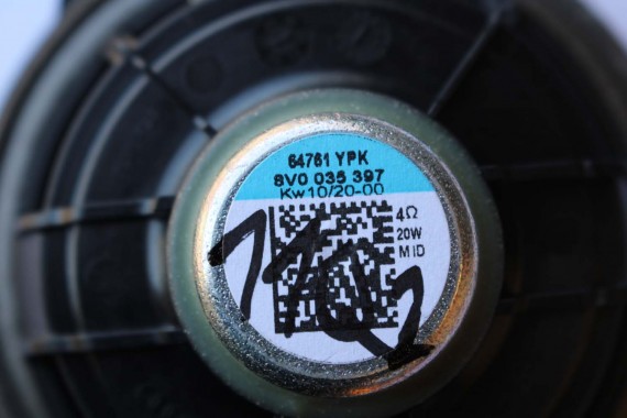 AUDI Q2 Q3 GŁOŚNIKI ZESTAW GŁOŚNIKÓW 83A035399 83A035415 83A035411 83A035398 8V0035382D FL LIFT GŁOŚNIK TUBA A1 A3 83A 035 411