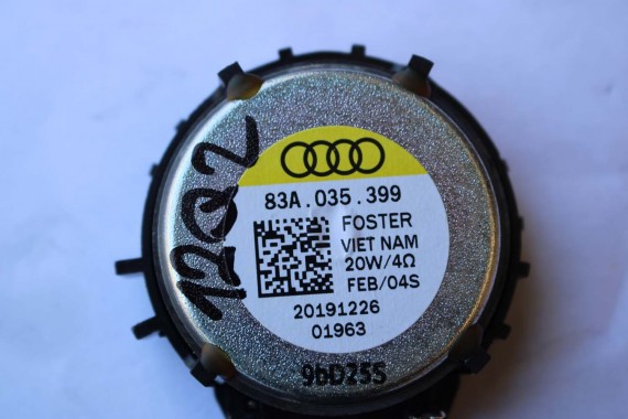AUDI Q2 Q3 GŁOŚNIKI ZESTAW GŁOŚNIKÓW 83A035399 83A035415 83A035411 83A035398 8V0035382D FL LIFT GŁOŚNIK TUBA A1 A3 83A 035 411