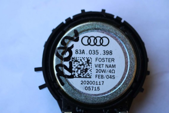 AUDI Q2 Q3 GŁOŚNIKI ZESTAW GŁOŚNIKÓW 83A035399 83A035415 83A035411 83A035398 8V0035382D FL LIFT GŁOŚNIK TUBA A1 A3 83A 035 411