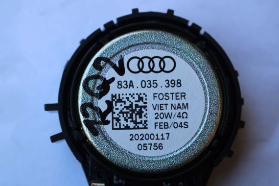 AUDI Q2 Q3 GŁOŚNIKI ZESTAW GŁOŚNIKÓW 83A035399 83A035415 83A035411 83A035398 8V0035382D FL LIFT GŁOŚNIK TUBA A1 A3 83A 035 411